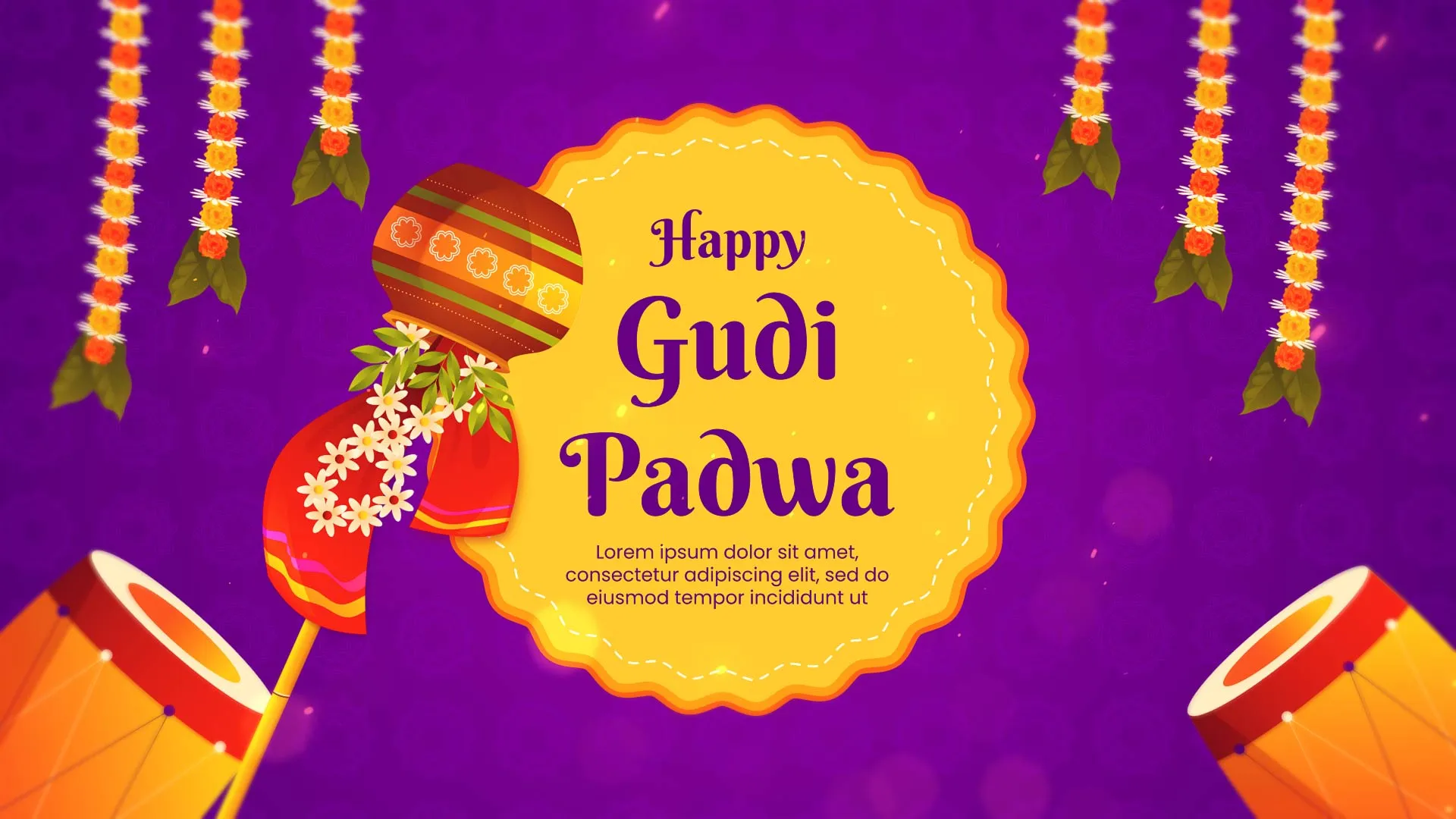 Happy Gudi Padwa Greetings Intro